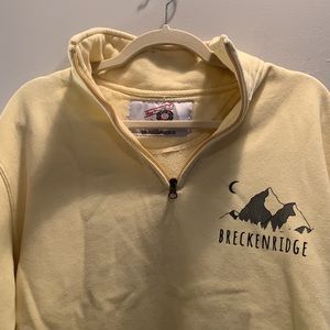 Yellow Breckenridge sweater size medium!